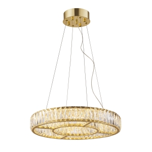 4780-5P, подвесная люстра, D500xH650/1150, LEDx43W, 7200LM, 3000/4000/6500K, remote control, included