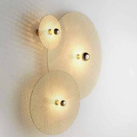 Бра Tan Tan A1053/15 см белый металл + 1125/90 натуральный ротанг от интернет-магазина IDODOM.RU