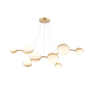 4448-8P, подвесная люстра, D1275xH1100/1350, LEDx60W, 5505LM, 4000K, included