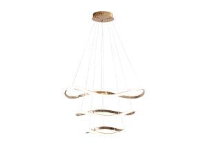 Люстра Naos 3L золотая D80