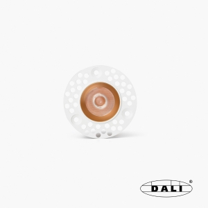 Uno черный/золотой встраиваемый даунлайт без рамки 8W 11° 3000K CRI90 DALI