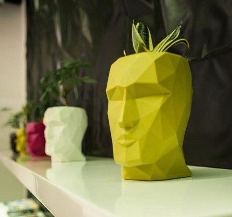 Кашпо Adan Nano матовое фисташковое от интернет-магазина IDODOM.RU