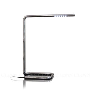 Настольная лампа Cloyd SKOLAR T1 / выс. 50 см - хром (арт.30101)