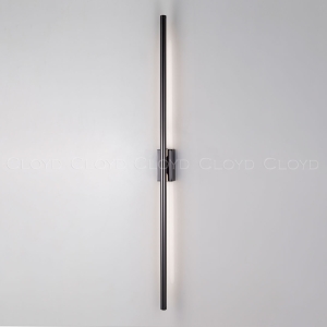 Бра Cloyd LINEAS-B W1 / выс. 100 см- 4000K - черный блестящий (арт.20456)