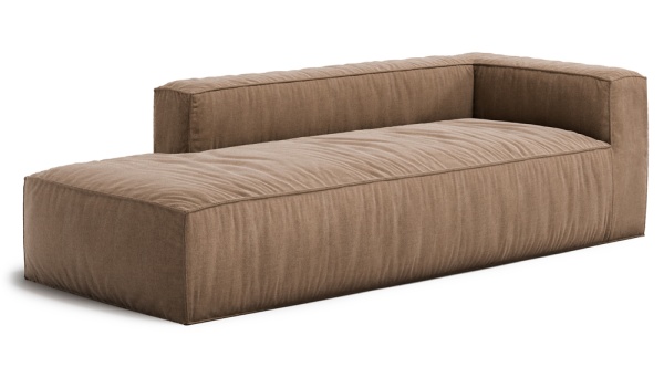 Модуль диван Фри оттоманка 113-P - Эконом микровелюр