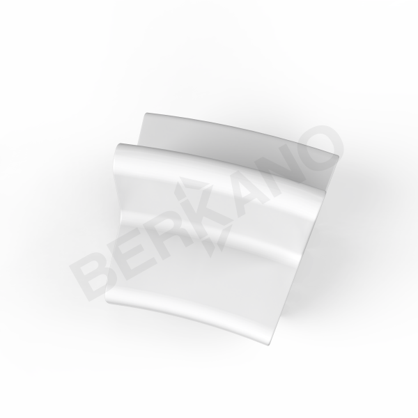 Скамейка Urban Armrest модуль 2 Snow White