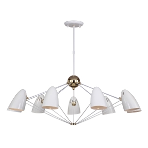 1758-9P, люстра подвесная, D1100xH600/800, 9xE14x40W, excluded