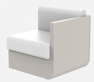 Модульный диван Ulm (правый модуль LED RGBW) от интернет-магазина IDODOM.RU