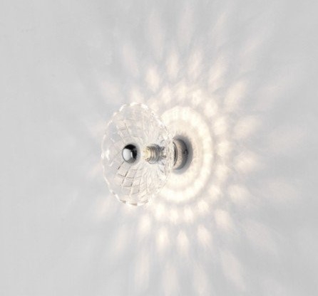 Бра Lotto Ø15 прозрачное стекло/хромированный металл от интернет-магазина IDODOM.RU