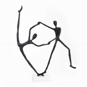 Статуэтка Cloyd арт.50177 / выс. 43 см - черный / серия 1642