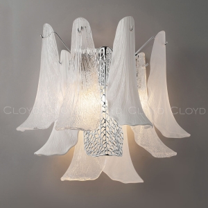 Бра Cloyd WASABI W3 / выс. 39 см - керамика - хром (арт.20663)