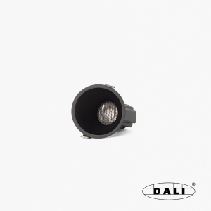 Tulipa Черный встраиваемый даунлайт ASIM 7W 36° 2700K CRI90 DALI