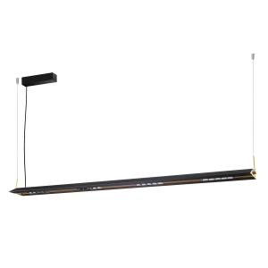 4398-12P, подвесная люстра, L1234xW160xH200/1600, LEDx30W, 2625LM, 3000K/4700K/6500K, IP20, included