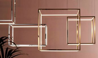 Подвес Cube-X 44 x 44 cm золотой от интернет-магазина IDODOM.RU