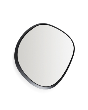 Зеркало Tebel черное металлическое 67,5 x 74,5 см