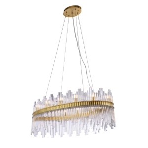 Люстра Cloyd HAYDN C8 / шир. 65 см - золото (арт.10339)