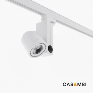 Трековый светильник nano Cylinder белый LED 14,5W 3000K 56є CASAMBI