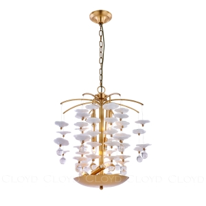 Люстра Cloyd EFIOPIA C8 / Ø59 см - латунь (арт.11452)