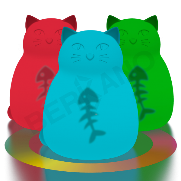 Светильник Fullcat Fish с RGB подсветкой