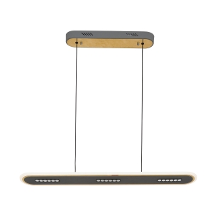 4472-3P, подвесная люстра, L800xW115xH1000/1600, LEDx63W, 4600LM, 3000-6500K, included, remote control