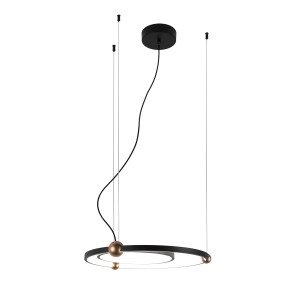 4569-1P, подвесная люстра, D500xH1600, LEDx40W, 2600LM, 4000K, included