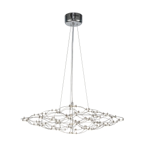 4305-8P, подвесная люстра, D785xH270/2270, LEDx46W, 5580LM, 3000K/4500K/6000K, included, remote control