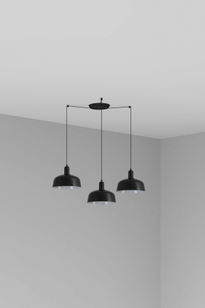 Подвесной светильник Tatawin M 3L черный