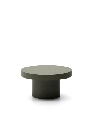 Aiguablava Журнальный столик зеленый цементный Ø90 см