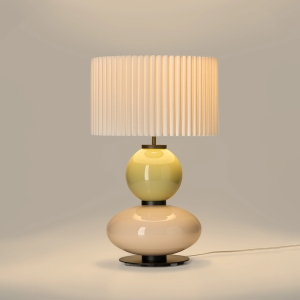 Настольная лампа Mapi NAC143 Matt black с абажуром 4024