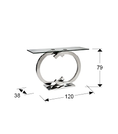 Консоль Casandra стальная от интернет-магазина IDODOM.RU
