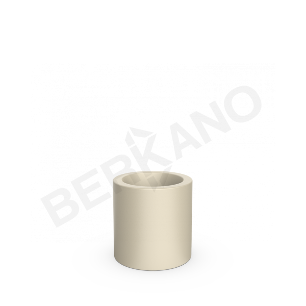 Кашпо Circle 40 бежевого цвета