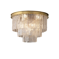 Потолочный светильник Cloyd HERALD FM5 / Ø45 см - латунь (арт.10858)