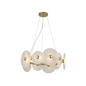 4605-8P, подвесная люстра, D520xH230/1200, 10xLEDx2W, 1600LM, 3000K, included