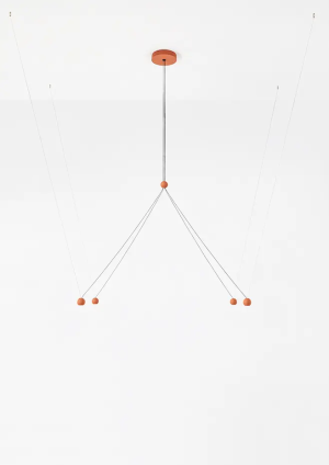 Подвесной светильник Compass COM_R21S4 с поверхностным навесом 59 TC