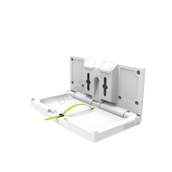 Пеленальный столик горизонтальный BERKANO Kids белого цвета