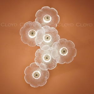 Бра Cloyd SHAMBALA-C W6 / выс. 48 см - золото (арт.20424)