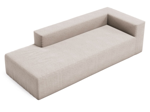 Модуль диван Драм оттоманка 113-P - Эконом микровелюр