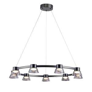 4247-9P, подвесная люстра, D800xH1200/1500, 9xLEDx5.5W, 1080LM, 4000K, included