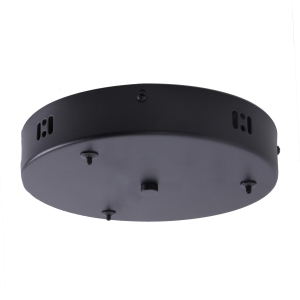 4591-220-3BL, потолочная чаша, D220xH40, цвет черный