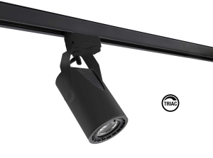 Трековый светильник NANO Sigma черный LED 15,5W 3000K 56є TRIAC