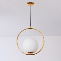 Подвесной светильник Cloyd MONADA-B P1 / выс. 35 см - золото (арт.10935)