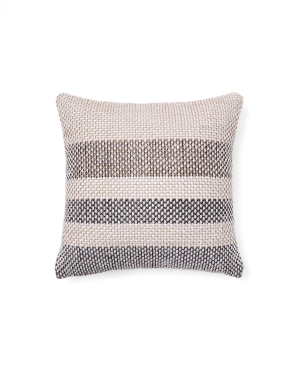 Чехол для подушки Lunet полиэстер с бежевыми и синими полосками 50 x 50 см