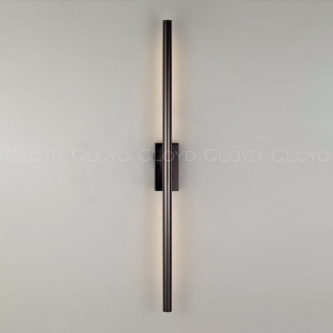 Бра Cloyd LINEAS-A W1 / выс. 60 см- 3000K - черный блестящий (арт.20453)