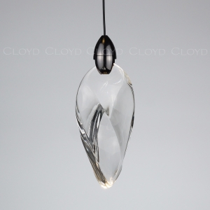 Подвесной светильник Cloyd GLOCK-A P1 / Ø8 см - черный (арт.11623)