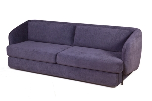 Bubble диван-кровать прямой, микромех Plush mistic