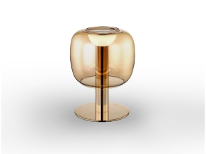 Настольная лампа Icon золотой/янтарный