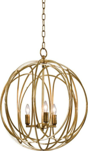 Большая золотая люстра “Килиан”
