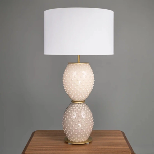 Настольная лампа Cactus NAC135/2  NUDE/PALE PINK с абажуром 801011/41