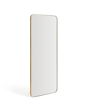 Зеркало Marco из золотого металла 80 x 180 см
