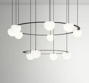 Люстра Circ CIR_R12R1SP1MP с углубленным навесом